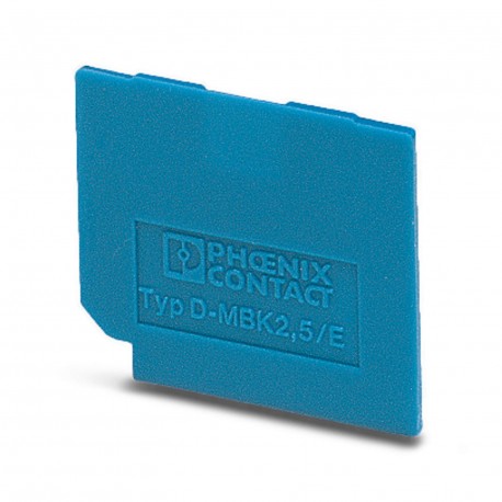 D-MBK 2,5/E BU - D-MBK 2,5/E BU 1414022 PHOENIX CONTACT End cover