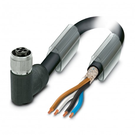 SAC-4P-3,0-PUR/M12FRT SH - SAC-4P- 3,0-PUR/M12FRT SH 1424117 PHOENIX CONTACT Power cable