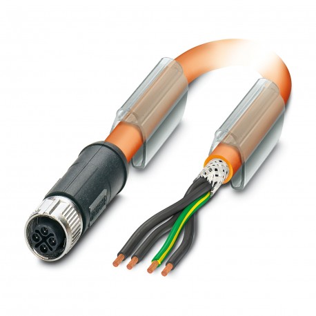 SAC-4P-3,0-PUR/M12FSS PE SH - SAC-4P- 3,0-PUR/M12FSS PE SH 1424097 PHOENIX CONTACT Power cable
