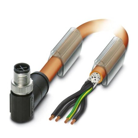 SAC-4P-M12MRS/ 3,0-PUR PE SH - SAC-4P-M12MRS/ 3,0-PUR PE SH 1424109 PHOENIX CONTACT Power cable