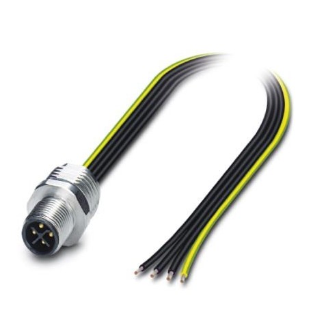 SACC-E-M12MSS-4CON-M16/0,5 PE - SACC-E-M12MSS-4CON-M16/0,5 PE 1424139 PHOENIX CONTACT Flush-type connector