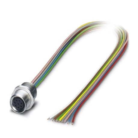 SACC-E-M8FS-8CON-M10/0,5 - SACC-E-M8FS-8CON-M10/0,5 1424231 PHOENIX CONTACT Flush-type connector