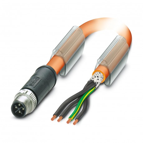SAC-4P-M12MSS/ 5,0-PUR PE SH - SAC-4P-M12MSS/ 5,0-PUR PE SH 1424245 PHOENIX CONTACT Power cable