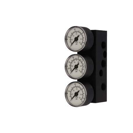 6DR4004-2MN - 6DR4004-2MN SIEMENS MANOMETER MANIFOLD FOR SIPART PS2 ELECTROPNEUMATIC POSITIONER 6DR40**-2*, DOUBLE ACTION,..