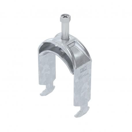 BS-H1-M-22 FT - 1186016 OBO BETTERMANN BS-H1-M-22 FT, Clamp on profile 2056, 16-22mm, St, FT