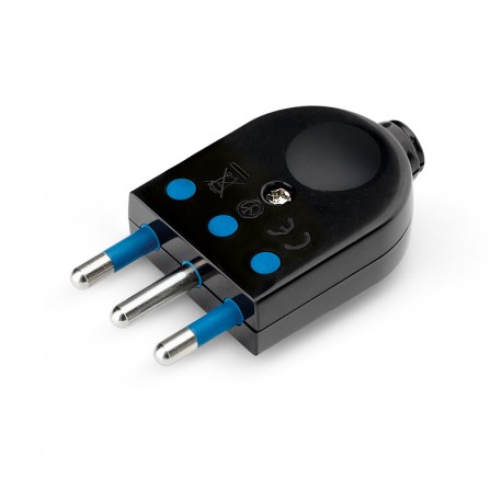 106.3004/N - 106.3004/N SCAME AERIAL PLUG 2P+T 16A BLACK