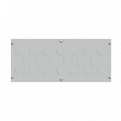 1SZE990900B0024 - 1SZE990900B0024 ABB SpEeL/M Met cable cover. 20xM40 A600