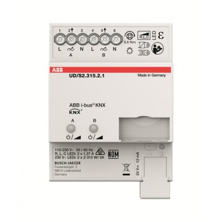 2CKA006197A0053 - 2CKA006197A0053 UD/S 2.315.2.1 NIESSEN Act. Regulator Univ. LED, 2 can., 2x315W