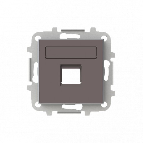 2CLA851810A6301 - 2CLA851810A6301 8518.1 TP NIESSEN Cover 1 connector with TP blind