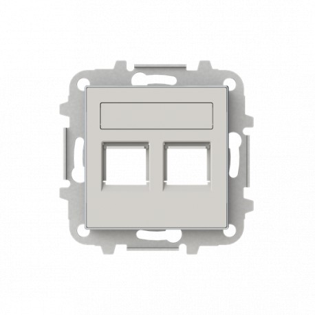 2CLA851820A6201 - 2CLA851820A6201 8518.2 DN NIESSEN Cover 2 connector with DN blind