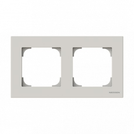 2CLA857200A6201 - 2CLA857200A6201 8572 DN NIESSEN Frame 2 elements DN