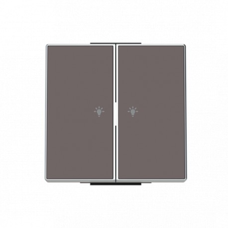 2CLA859621A6301 - 2CLA859621A6301 8596.21 TP NIESSEN Key with symbol light 2 channels TP