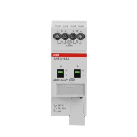 2CDG110269R0011 - 2CDG110269R0011 SA/S 2.16.6.2 NIESSEN Act.detec.corr.,2 can.,16/20AX,C-Loads