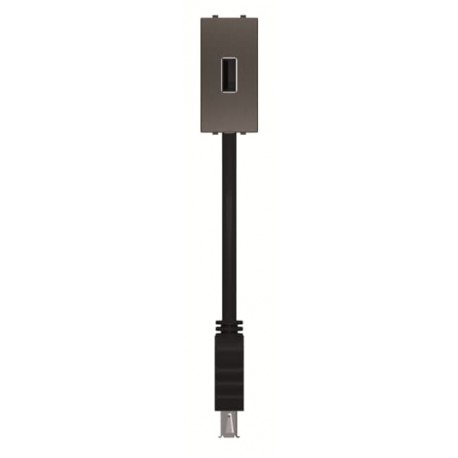 2CLA215591N1801 - 2CLA215591N1801 N2155.91 AN NIESSEN Female-female USB socket with AN hose