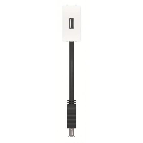2CLA215591N1101 - 2CLA215591N1101 N2155.91 BL NIESSEN Female-female USB socket with BL hose