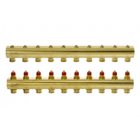 088U0510 - 088U0510 DANFOSS HEATING Manifold 10+10 Danfoss BIV