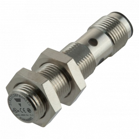 ICB12S30F04M1IO - ICB12S30F04M1IO CARLO GAVAZZI Inductive Sensor, 3 wire DC, Metric 12, Housing lantón plated, IO-Link Communi..
