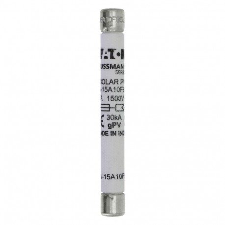 PV-15A10F85L - PV-15A10F85L EATON ELECTRIC Fuse-link, high speed, 100 A, DC 1000 V, NH1, gPV, UL PV, UL, IEC, dual indicato..