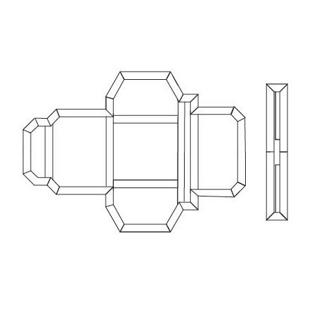 027B2033 - 027B2033 DANFOSS REFRIGERATION SV 1-3 Pilot connector 3/8 in flare
