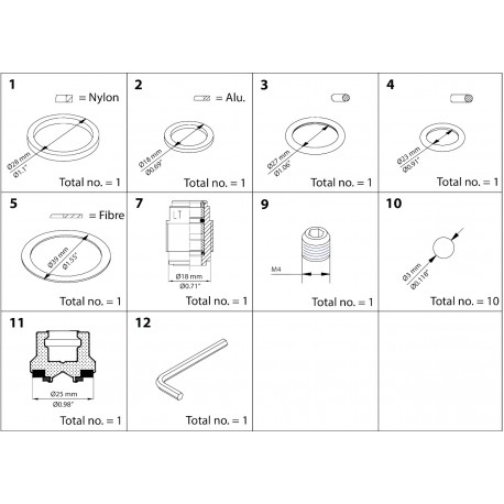 148B6151 - 148B6151 DANFOSS REFRIGERATION SVA Overhaul kit DN 15-20