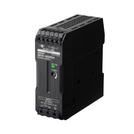 S8VK-G03024-400 - S8VK-G03024-400 S8VK1205G 659371 OMRON Power Supply 30W/24V/1.3A DIN Rail Tropicalized