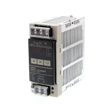 S8VS-12024AP - S8VS-12024AP S8VS0132B 281071 OMRON 120W / 24V / 5A DIN Display Period mant. PNP Alarm