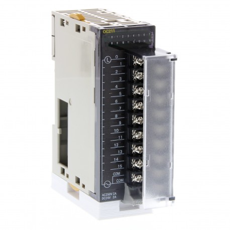 CJ1W-OC211 - CJ1W-OC211 CJ1W9127R 382932 OMRON Module 16 Relay Outputs M3 Connector