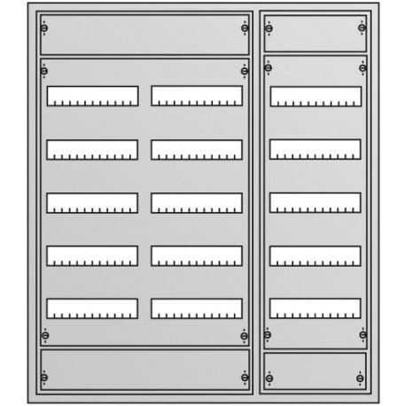 2CPX071717R9999 - 2CPX071717R9999 ABB U63R5 Dist. Board 5R w.door