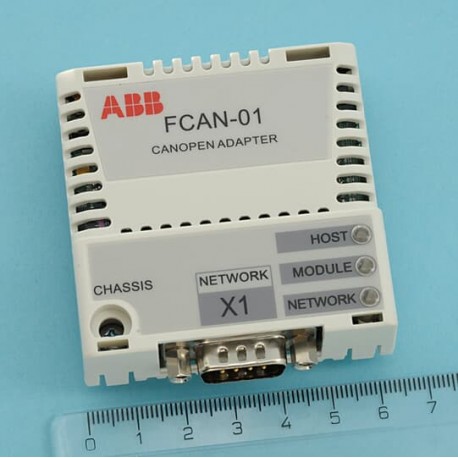 68469376 - FCAN-01 68469376 ABB CanOpen Adapter for ACSM1/ACS850/ACL30-04/ACH580-31/ACS355/ACS580/ACS880/ACS580-04/ACS3..