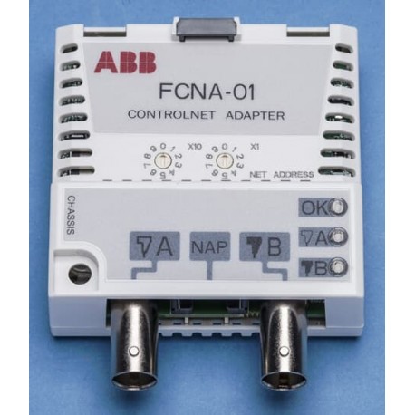 3AUA0000094512 - FCNA-01 3AUA0000094512 ABB ControlNet Adapter for ACSM1/ACS850/ACS355/ ACQ810/ACS880/ACH580-31