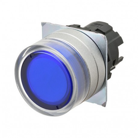 A22NZ-MGM-TAA - A22NZ-MGM-TAA A2270119M 664041 OMRON Pulsa.22mm, Metal, PROTECTED, MOMENTARY, Transp.BLUE, LIGHTING