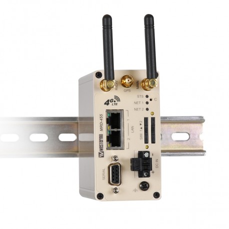 WES MRD-455 - WES MRD-455 AA043050G WESMRD455 OMRON Router 4G Industrial 2xRJ45 2xSIM 1xRS232