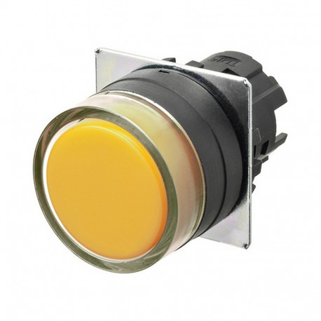 A22NZ-BGM-NYA - A22NZ-BGM-NYA A2270039R 665917 OMRON Pulsa.22mm, Plastic, PROTECTED, MOMENTARY, Opaque YELLOW
