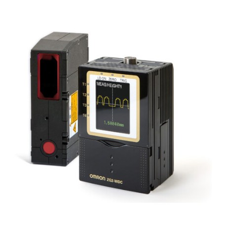ZG2-WDS22 0,5M - ZG2-WDS22 0,5M ZG2 1008A ZG2WDS2205M OMRON ZG2 laser head Sensor 100±12mm.Res:2,5 µm
