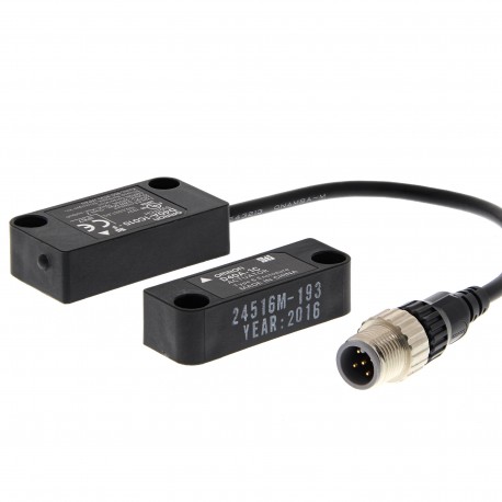 D40A-1C015-F - D40A-1C015-F D40A6003D 355125 OMRON Door Switch E. Hall 1 Aux PNP NA Cable 0.15m + M12