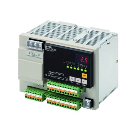 S8AS-24006 - S8AS-24006 S8AS0007M 356597 OMRON Source+Multi-circuit protector 240W/24V/10A 6circuits