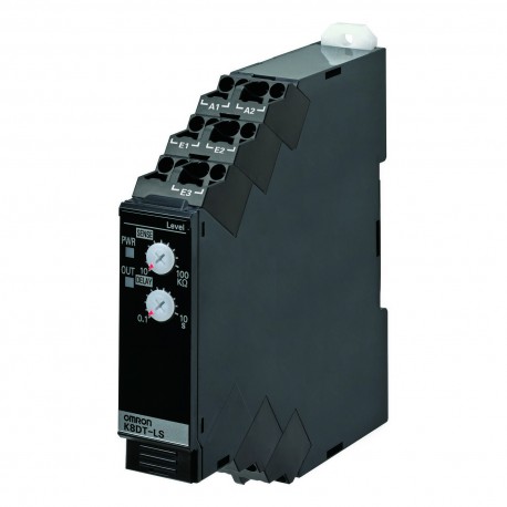 K8DT-LS1CA - K8DT-LS1CA K8DT0051C 669486 OMRON 10K-100K SPDT 100-240VAC 17.5mm Push-in+ Level Relay