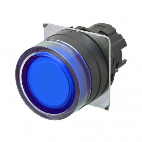 A22NZ-BGM-TAA - A22NZ-BGM-TAA A2270047M 667104 OMRON Pulsa.22mm, Plastic, PROTECTED, MOMENTARY, Transp.BLUE, LIGHTING