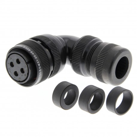 MS3108E20-4S - MS3108E20-4S AA031023D 329420 OMRON Accurax G5/G-Series, Pot cable connector. Engine Side (View Datasheet)