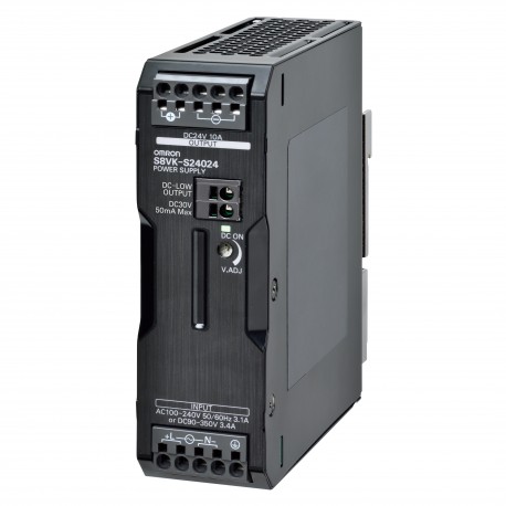 S8VK-S24024 - S8VK-S24024 S8VK5002A 672485 OMRON Power supply 240W/24V/10A DIN rail Push-in+