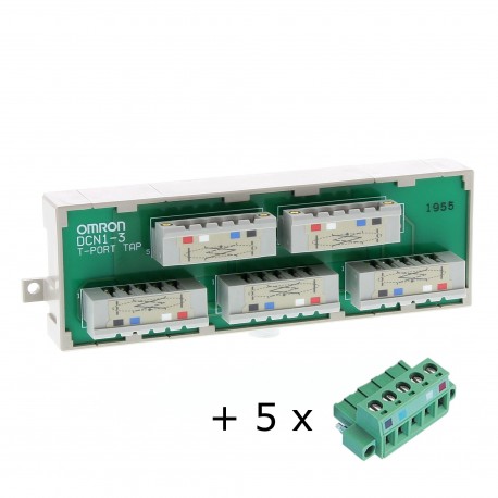 DCN1-3C - DCN1-3C DCN10004M DCN13C OMRON Diverter 3 Lines (with connectors)