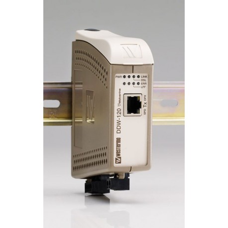 WES DDW-120 - WES DDW-120 AA026800R WESDDW120 OMRON Ethernet SHDSL Extender 5.7 Mbit DIN-Rail