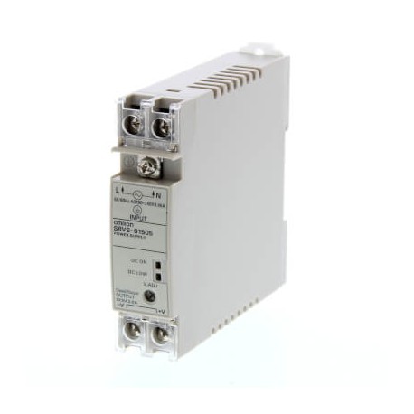 S8VS-01505 - S8VS-01505 S8VS0156M 324848 OMRON 15W / 5V / 2A 22.5mm DIN Rail