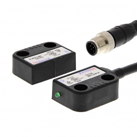 F3S-TGR-NMPC-21-M1J8 - F3S-TGR-NMPC-21-M1J8 AA026116M 252063 OMRON Sec. switch PLe Mini. Plast. Codif. 2NC LED M12-8pin