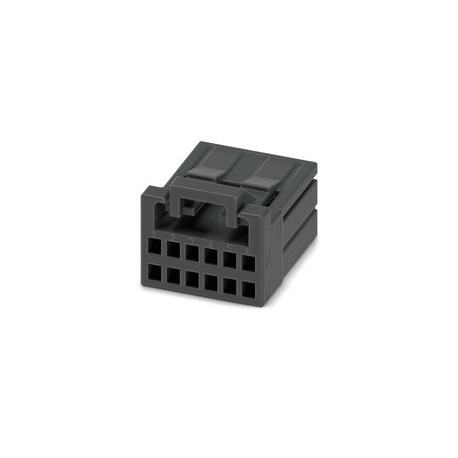 DD21PC 0,85/12-2,5-X - DD21PC 0,85/12-2,5-X 1378320 PHOENIX CONTACT PCB connector, color: black, rated current: 5 A, rated voltage ..