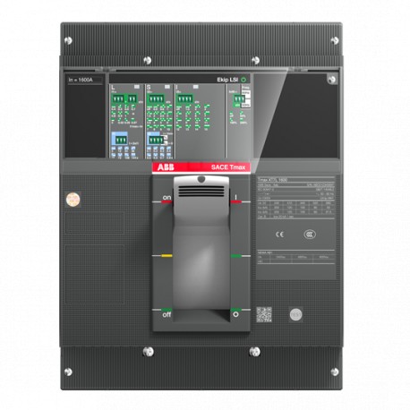 1SDA100957R1 - 1SDA100957R1 ABB C.BREAKER TMAX XT7L 1600 FIXED THREE-POLE WITH FRONT TERMINALS AND LEVER OPERATING MECHANIS..