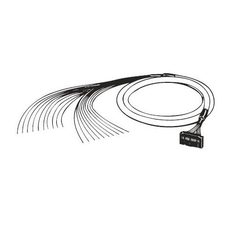XW2Z-0100DM-L - XW2Z-0100DM-L XW2Z0499C XW2Z0100DML OMRON Cable connection I/O, MIL20 to terminals fork, L 100 cm