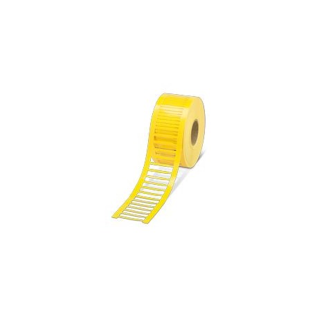 WMTS (18X4)R YE - WMTS (18X4)R YE 1352330 PHOENIX CONTACT Cable marker, Roll, yellow, unlabeled, labelable with: THERMOMARK E...