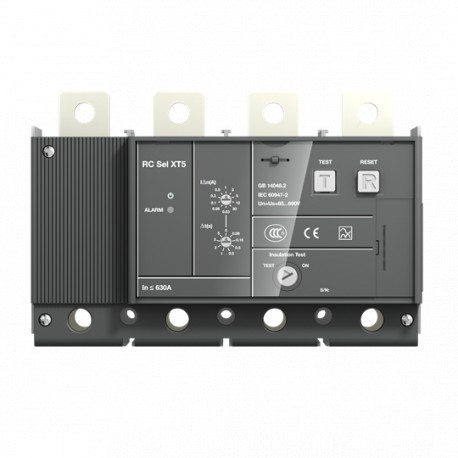 1SDA105131R1 - 1SDA105131R1 ABB RESIDUAL CURRENT RELEASE RC SEL FOR C.BREAK. FOUR-POLE XT5