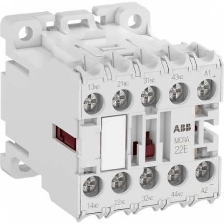 1SAH102179R9900 - 1SAH102179R9900 ABB The MCRA040ARJ mini contactor relay is a dimension optimized 4 pole contactor relay with..
